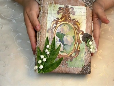 Junkjournal Maiglöckchen UNIKAT