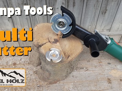 Manpa Tools Multi Cutter | Test, Vorstellung und Erfahrung - Power Carving - für den Winkelschleifer