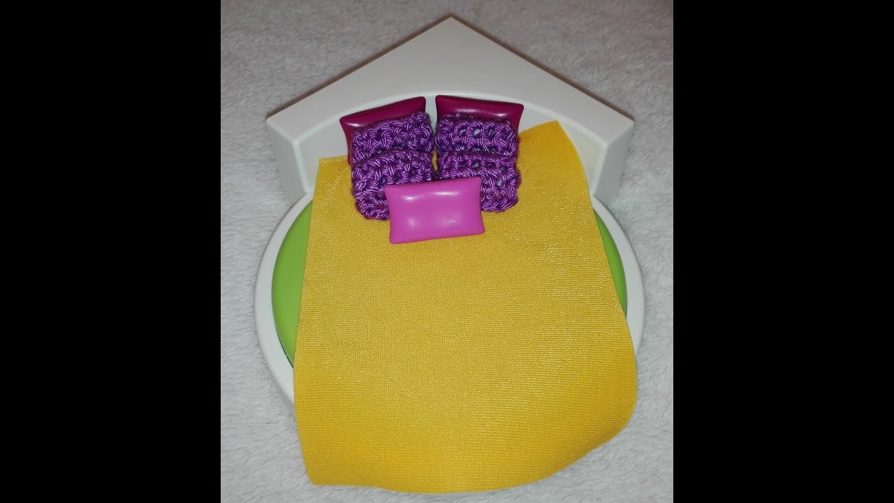 Playmobil Kissen gehäkelt - Deko für Playmobil