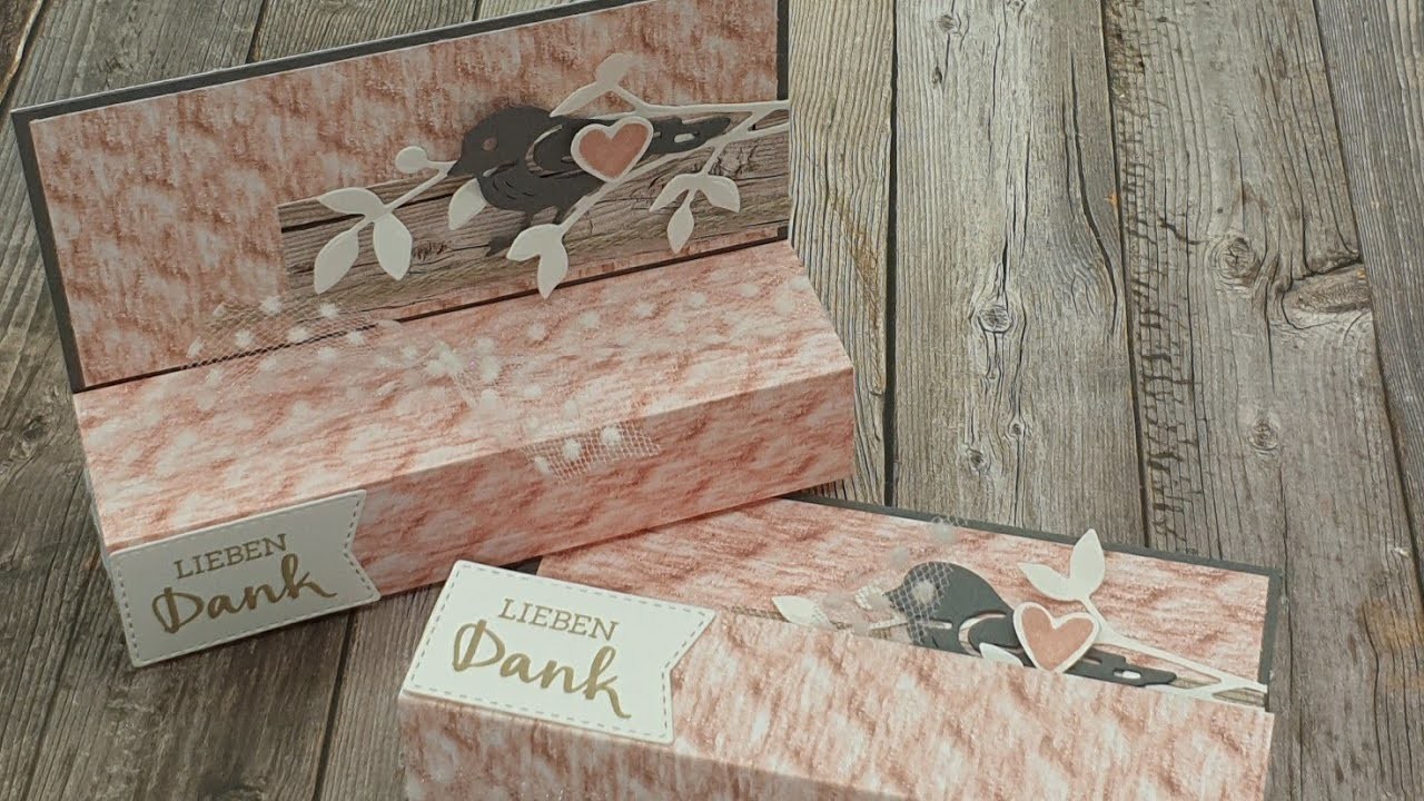 Schokoriegelverpackung als Dankeschön | Das Bastelzimmer by Alina Meyer | Stampin'Up! | Anleitung