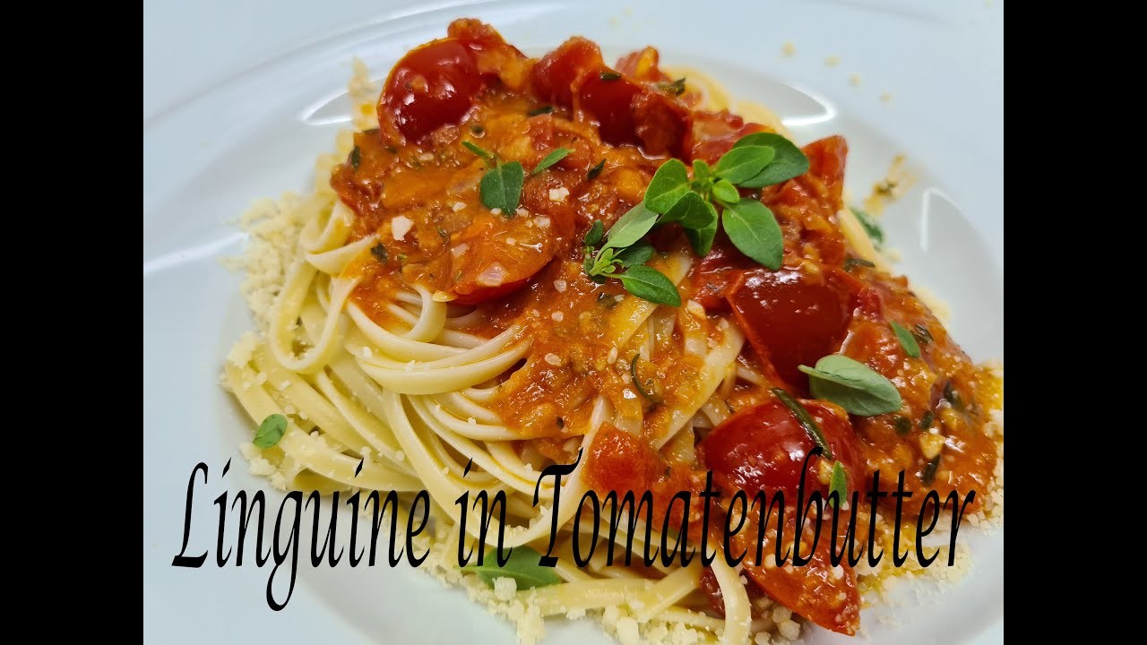 Thermomix® TM31 - TM5 - TM6 Linguine In Tomatenbutter