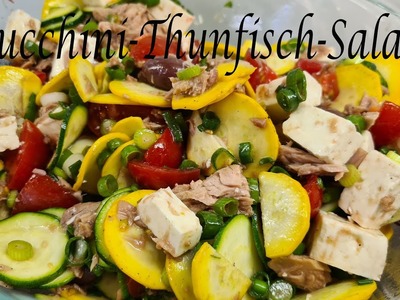 Zucchini-Thunfisch-Salat