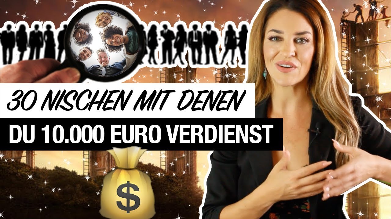 30 Coaching Nischen mit denen du mindestens 10.000 Euro im Monat verdienst