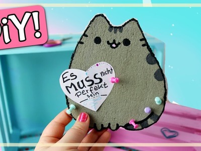 Chiisai DiY : Pusheen Pinnwand selber machen ???? Einfache Bastelidee ???? günstige DiY Idee