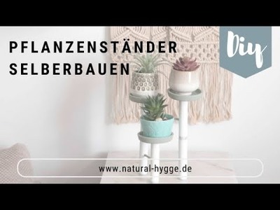 DIY-Idee: Sukkulenten-Pflanzenständer  I Natural-Hygge by Patricia I DIY I Deko