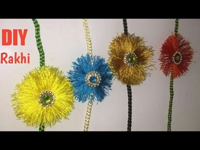 DIY Rakhi|Handmade Rakhi using Silk thread | Rakhi making ideas |Quick &Easy rakhi