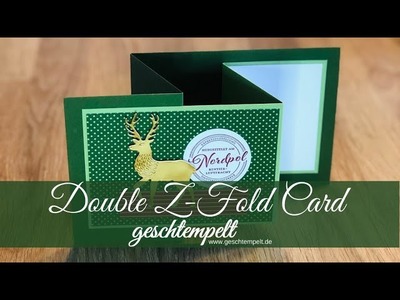 Double Z Fold Card - Weihnachtspost - eine Anleitung mit den Produkten von Stampin´UP!