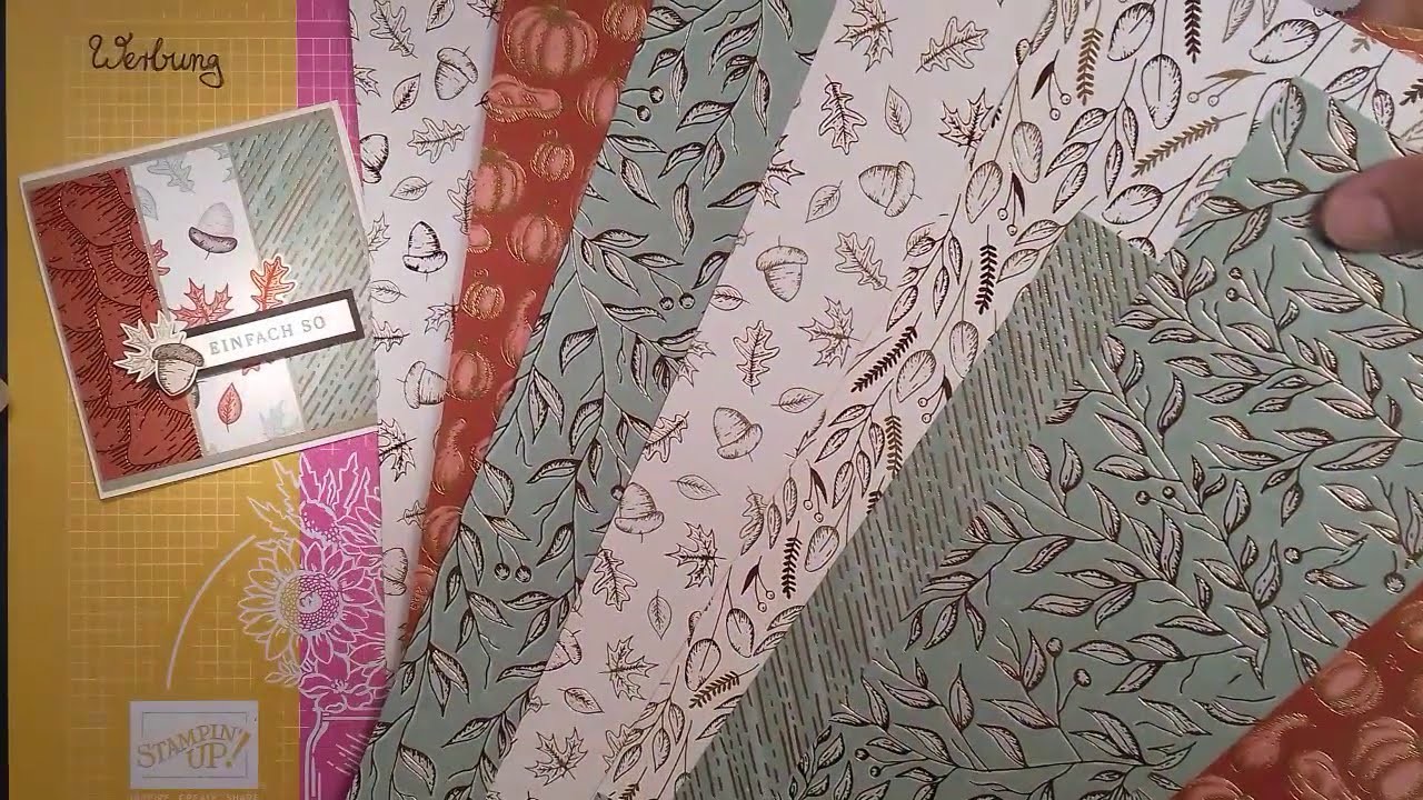 Einfache und schnelle Karte zum Katalogstart - Stampin'Up! für Groß und Klein