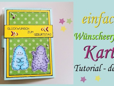 Einfache Wünscheerfüller Karte | Tutorial - deutsch
