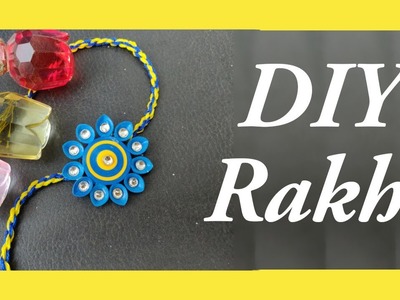 Handmade Designer Rakhi. Quilling Rakhi Tutorial. Handmade Paper Rakhi