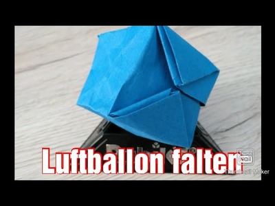 Luftballon falten
