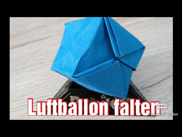 Luftballon falten