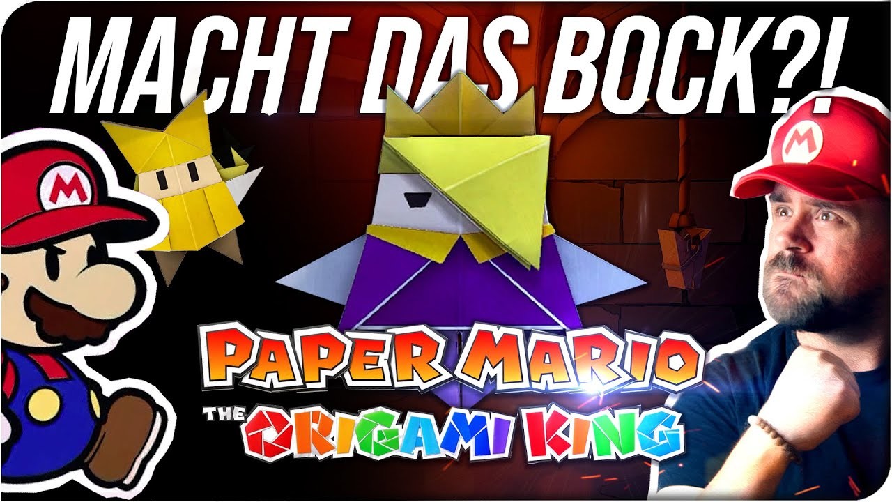 PAPER MARIO: The Origami King - Macht das Bock?!. (REVIEW) (SWITCH) (DEUTSCH)