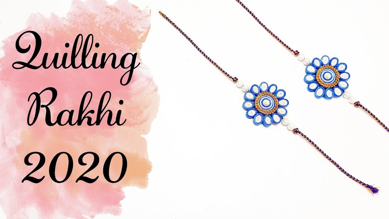Quilling Raksha Bandhan 2020 || Quilling Rakhi || Handmade Rakhi || Paper Rakhi