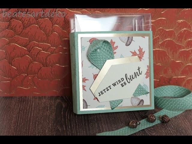 Vorstellung der Produktreihe goldener Herbst mit kleiner Anleitung zum schnellen Goodie