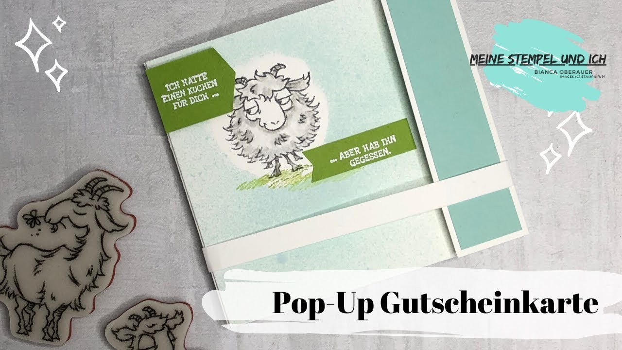 ANLEITUNG POP-UP-KARTE FÜR GUTSCHEINKARTEN UND GELDSCHEINE