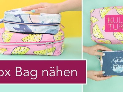 Box Bag nähen in 2 Größen – kostenloses Schnittmuster & Freebie Plott