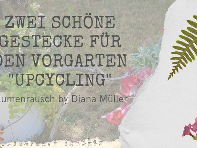 DIY Topf und Eimer Bepflanzen Upcycling