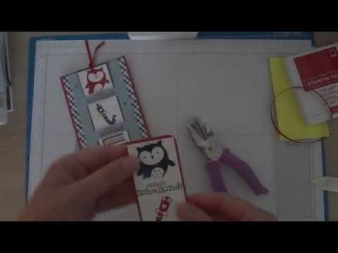 Einschulung. Karte mit Lesezeichen