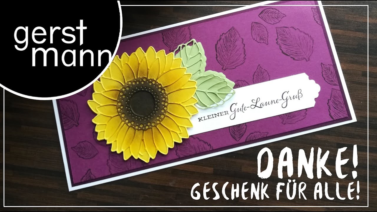 GESCHENK! | Produktpaket Gute-Laune-Gruss | Stampin Up | Tutorial