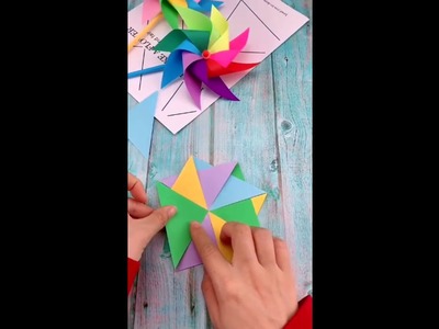 Paper  craft pinwheel
