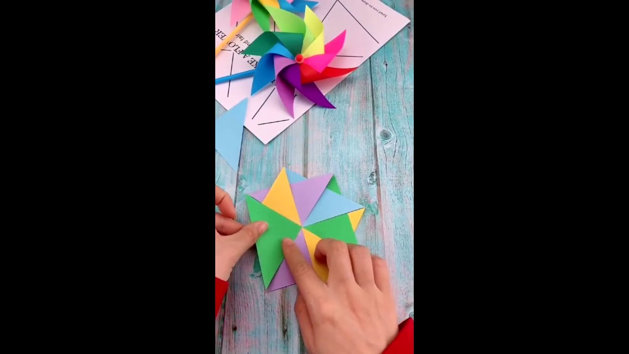 Paper  craft pinwheel