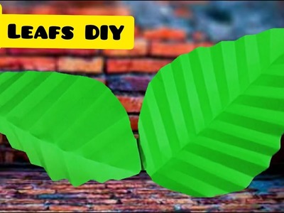 Paper Leafs DIY???? |3D LEAFS