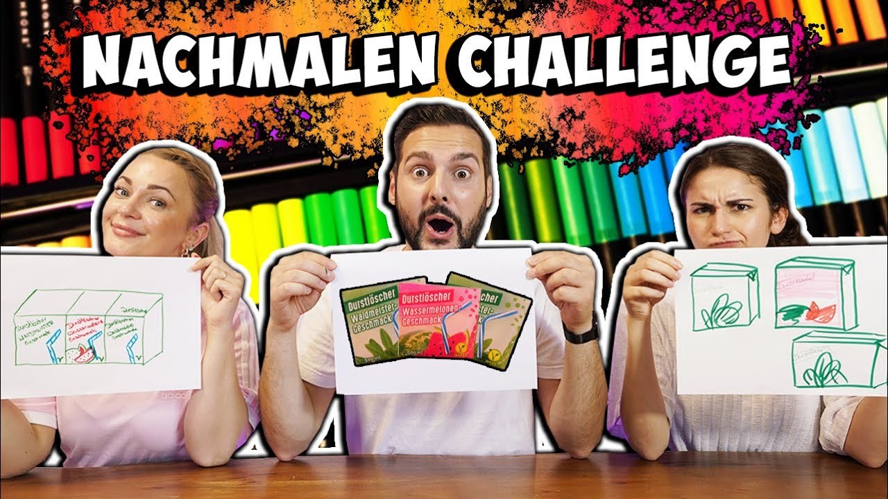 WER ES BESSER NACHMALEN KANN, DARF ES ESSEN Challenge!