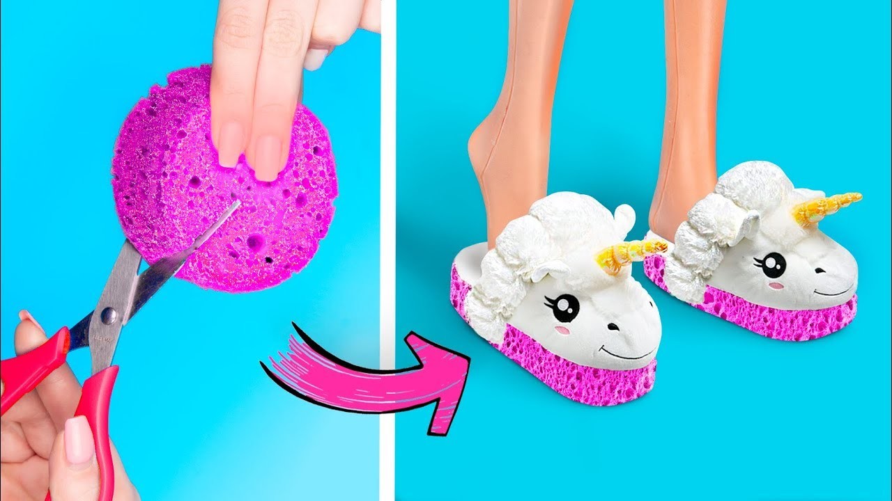 11 DIY Mini Schleim Anti-Stress Ball. Verrückte Tricks Für Deine Barbie
