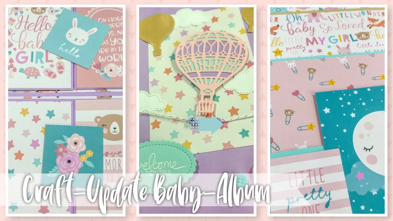 Craft-Update Baby-Album | Creations by Juliet