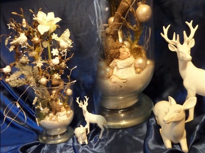 DIY: Leuchtendes Nostalgie- Shabby Chic  DEKO Glas :))