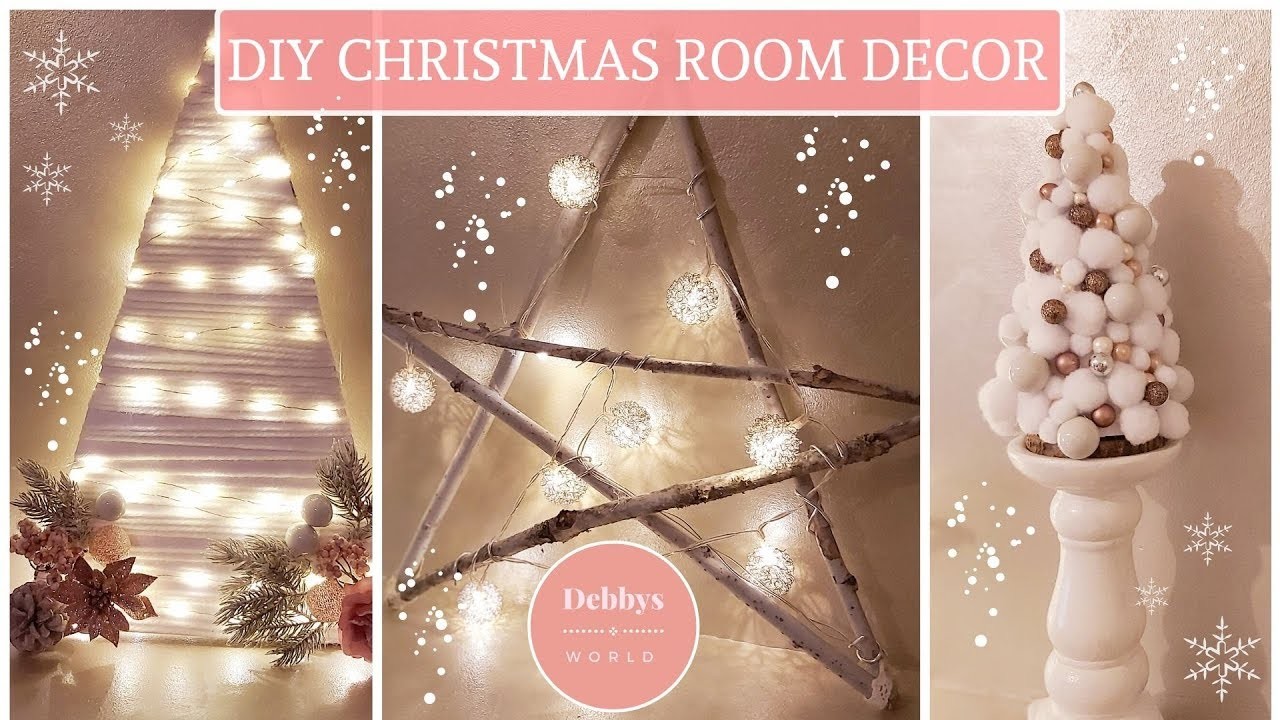 DIY Weihnachtsdeko 2019|do it yourself|DIY Christmas Room Decor