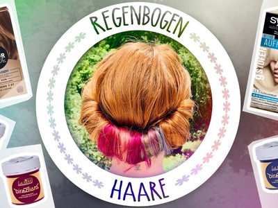 Haare färben mit COLORNIQUE von Balea, SYOSS und DIRECTIONS (Hidden Rainbow)