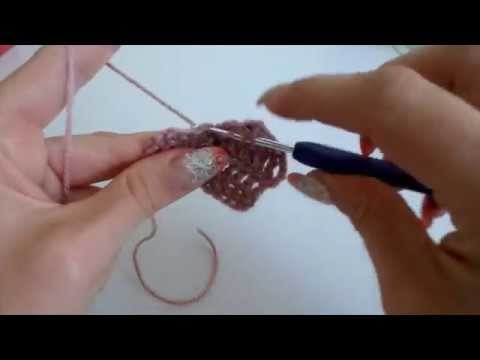 Häkeln lernen:Doppelstäbchen häkeln