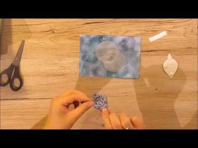 Karte zur Reihe Festtagsglanz mit Stampin`up! Produkten