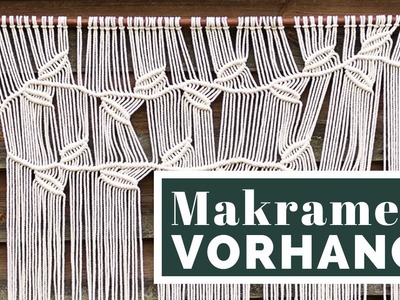 Makramee Vorhang mit Anleitung | DIY TUTORIAL | muckout.de – Bastel-Sets & DIY-Anleitungen