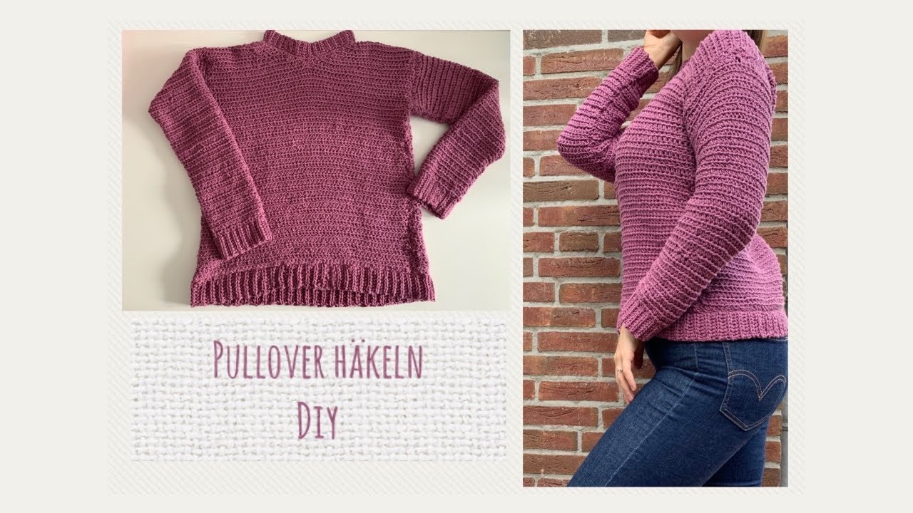 Pullover häkeln für den Herbst | Tutorial