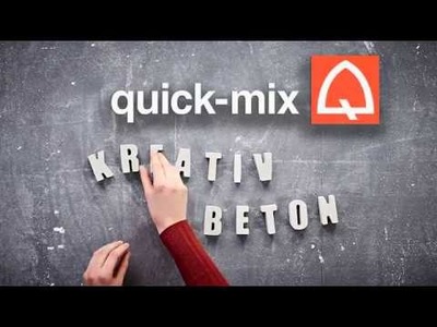 Quick-mix Kreativ-Beton: Weihnachtstimmung. DIY Beton-Weihnachtsdeko
