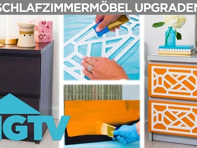 Schlafzimmermöbel upgraden | DIY | HGTV Deutschland