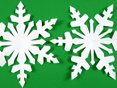 Schneeflocken basteln mit Papier fur Weihnachten? DIY Sterne Bastelideen - Deko Weihnachtsbasteln