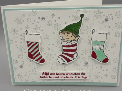 Tutorial 12 Karten Weihnachten Tag 8   Stampin'Up!