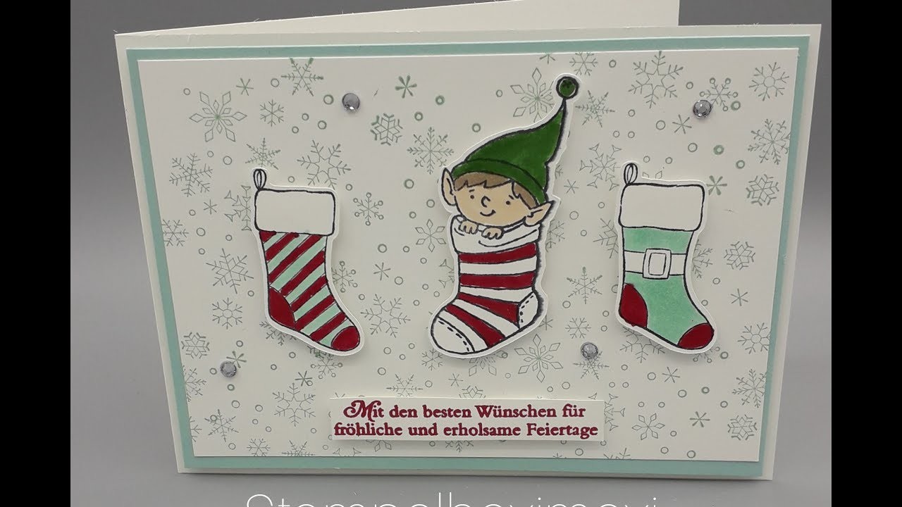 Tutorial 12 Karten Weihnachten Tag 8   Stampin'Up!
