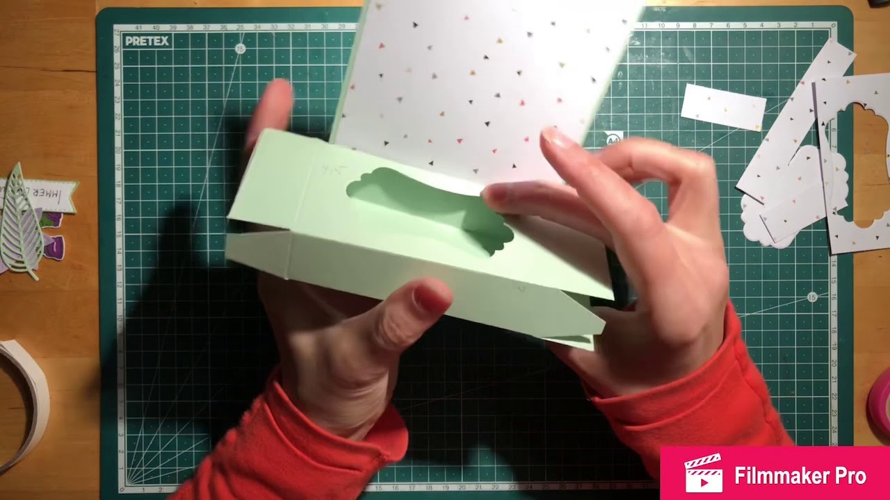 Tutorial. watch me Craft #Taschentuch Box ????????