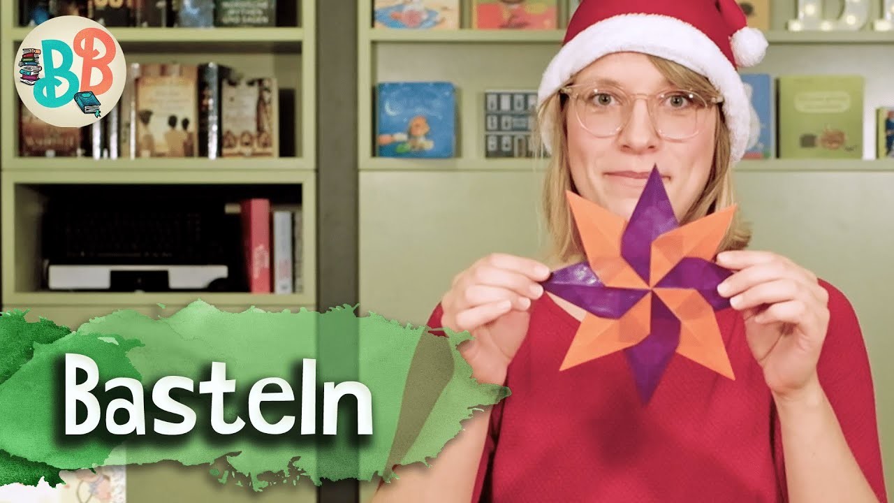 Weihnachtsstern basteln - DIY Bastelanleitung | Petronella Apfelmus