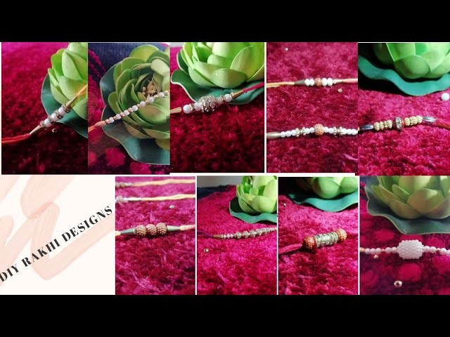 DIY Handmade Rakhi Designs | How To Make Rakhi | DIY | Handmade Rakhi