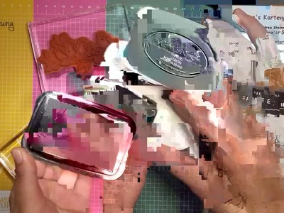 Einfach und schnell - Karte mit Hintergrundtechnik - Stampin'Up! für Groß und Klein