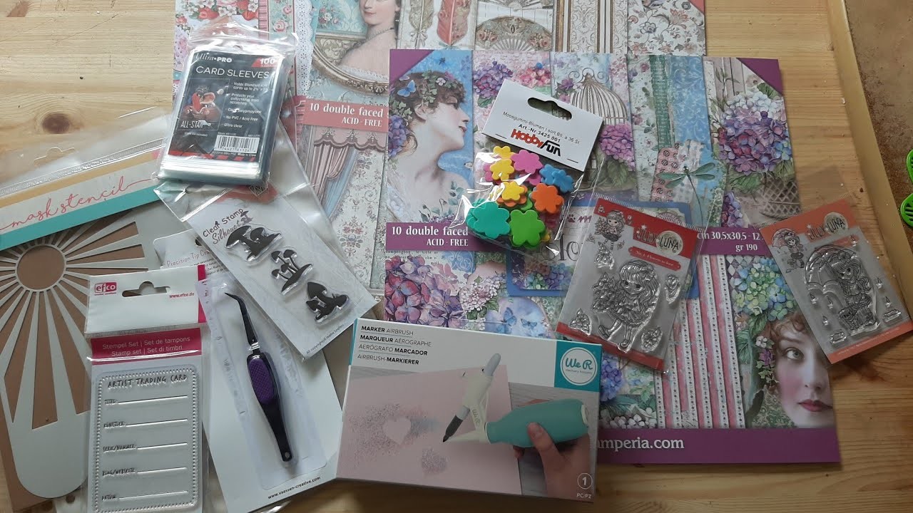 Haul BaSteLmArkT-Kreativ Moment und Dieter'kleine Schnäppchenwelt + Amazon