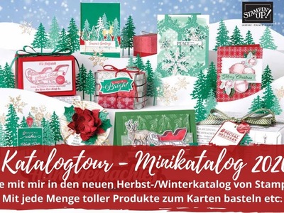 ⚓️ Katalogtour - neuer Minikatalog 2020 (Herbst.Winter) von Stampin'Up! Für Weihnachtskarten & mehr