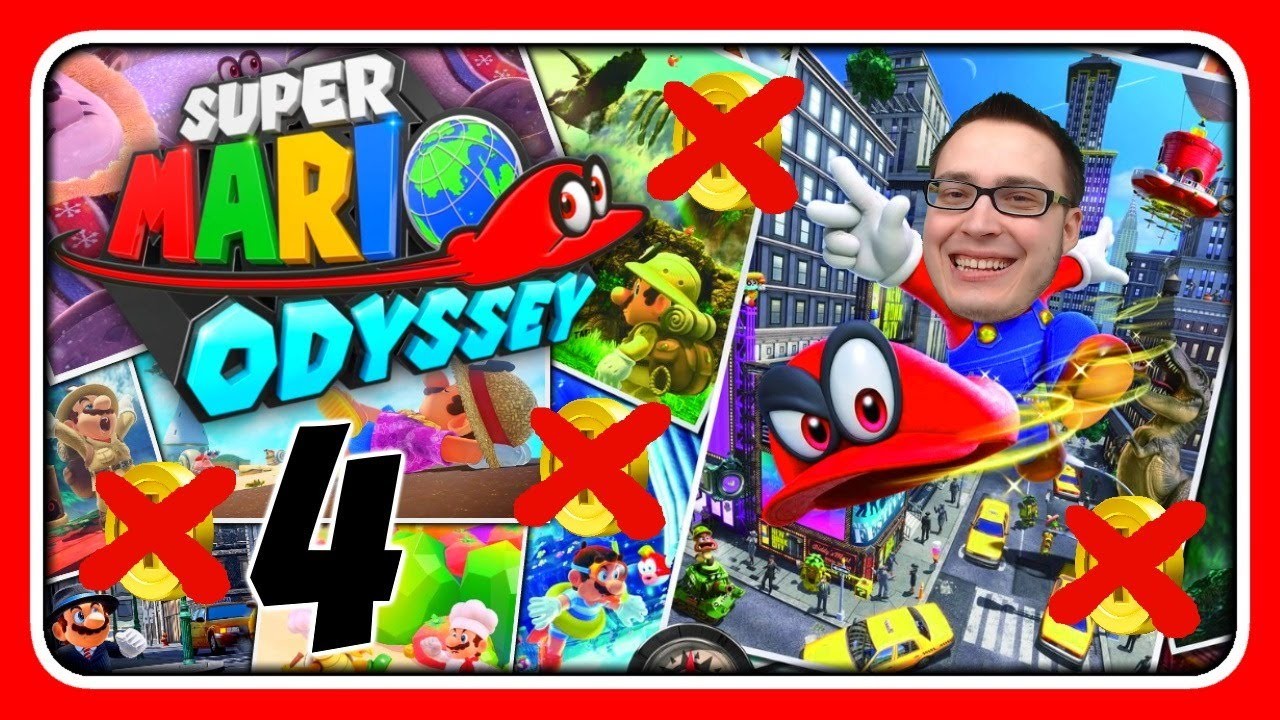 Livestream! Super Mario Odyssey [No Coins] (Stream 4. ENDE)