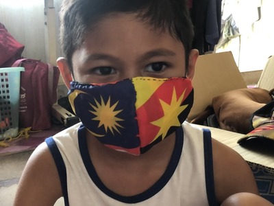 Pertandingan Kraftangan Merdeka 2020 | DIY handmade Mask